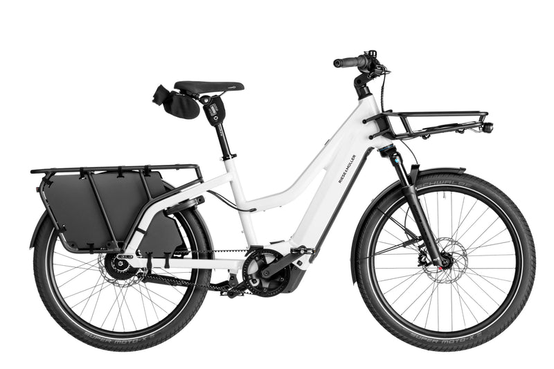 Last inn bildet i gallerivisningen, Riese & Müller Multicharger3 Mixte Vario Family i fargen Hvit (Pearl White/Black)