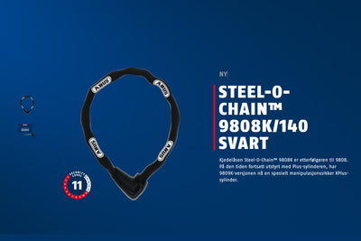 Abus Steel-O-Chain 9808K/140 8 mm XPlus
