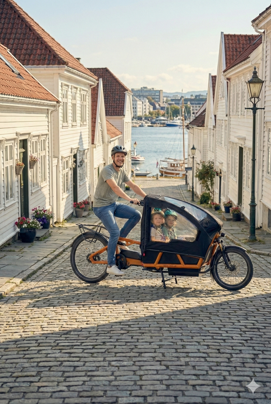 Første rad til hverdagen: Hvorfor barna elsker frontlaster-livet