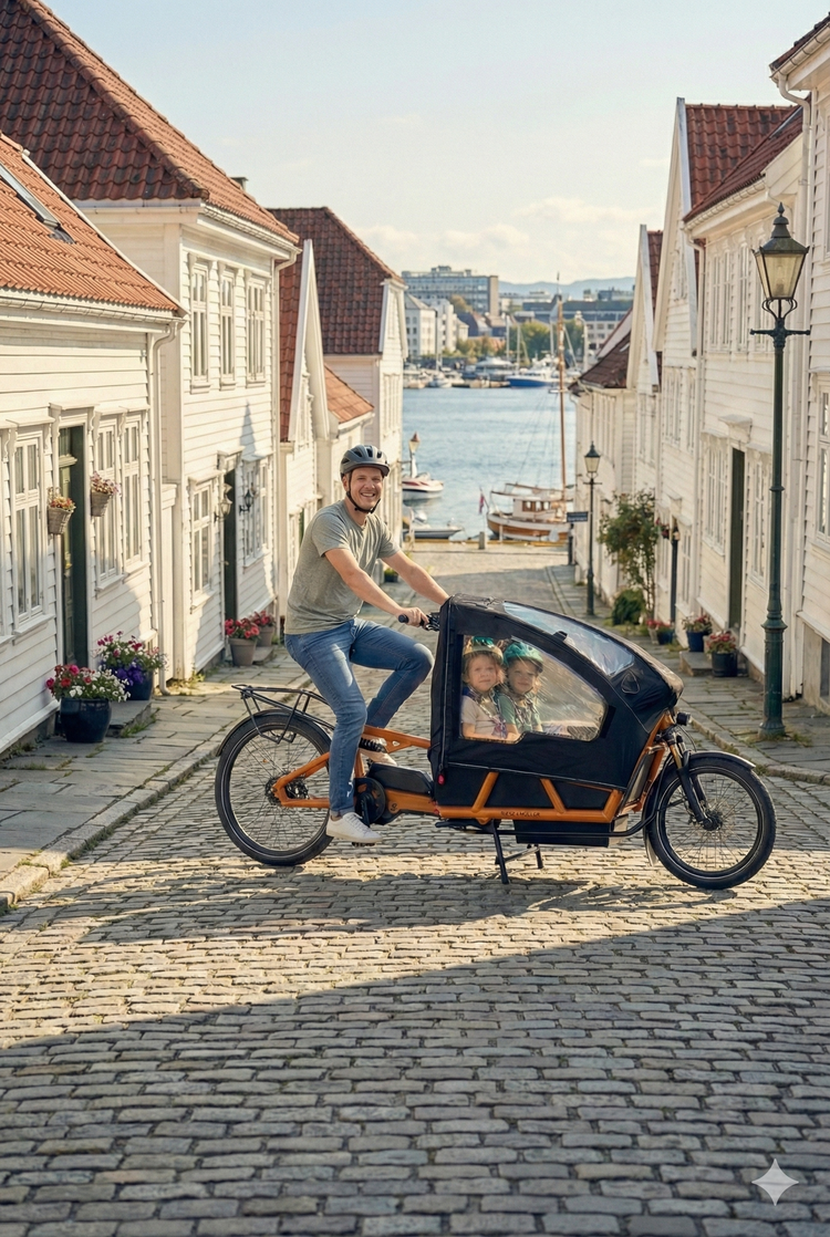 Første rad til hverdagen: Hvorfor barna elsker frontlaster-livet