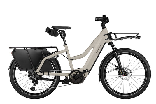 Riese & Müller Multicharger3 Mixte Touring Family i fargen Desert/Black Matt