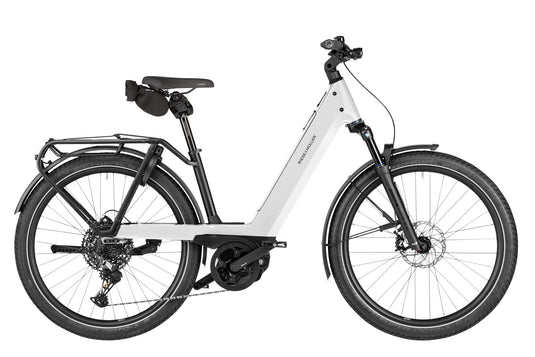Riese & Müller Nevo5 touring i fargen Pure White