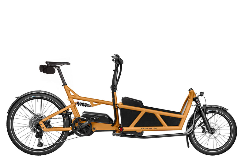 Last inn bildet i gallerivisningen, Riese &amp; Müller Load5 60 Touring Family i fargen Peanut
