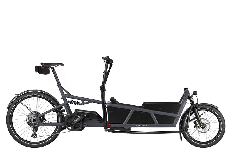 Last inn bildet i gallerivisningen, Riese &amp; Müller Load5 75 touring Family i fargen Coal Grey
