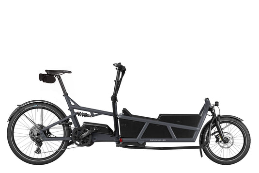 Riese & Müller Load5 75 touring Family i fargen Coal Grey