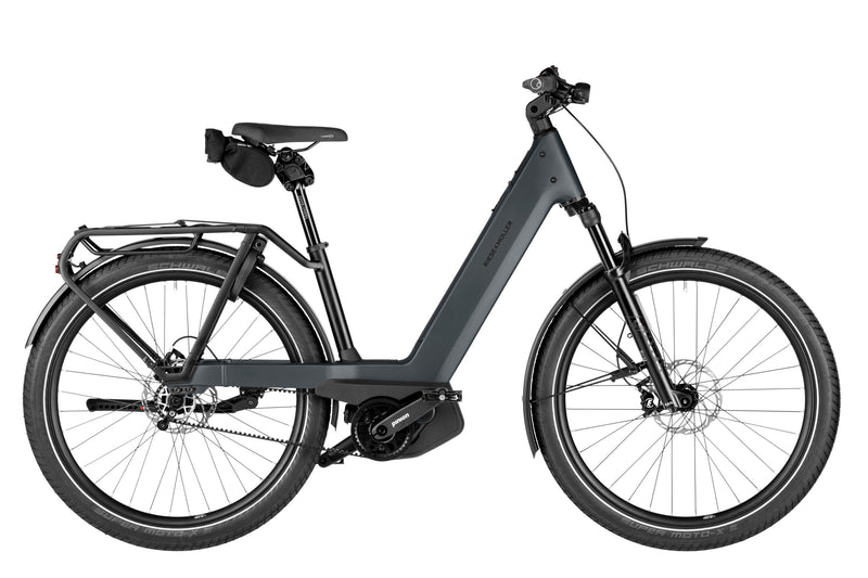 Last inn bildet i gallerivisningen, Riese &amp; Müller Nevo5 pinion i fargen Grå (Slate Grey)
