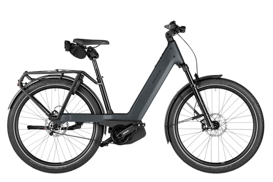 Riese & Müller Nevo5 pinion i fargen Grå (Slate Grey)
