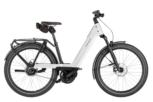 Riese & Müller Nevo5 vario i fargen Hvit (Pure White)