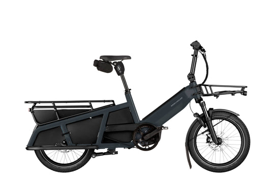 Riese & Müller Multitinker2 touring family i fargen Svart (Utility Grey/Black)