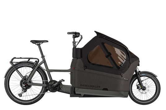 Riese & Müller Packster2 70 touring i fargen Grå (Urban Grey Matt)