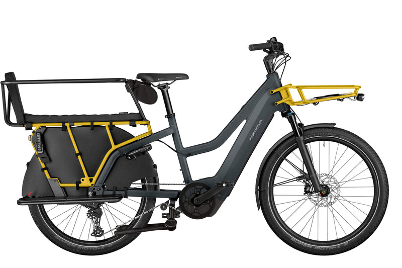 Last inn bildet i gallerivisningen, Riese &amp; Müller Multicharger3 Mixte FAMILY i fargen Curry (Utility Grey/Curry)
