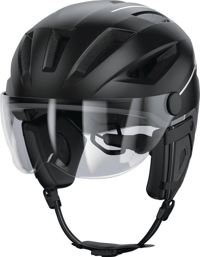 Last inn bildet i gallerivisningen, ABUS hjelm Pedelec 2.0 ACE Velvet black, Small – detaljbilde
