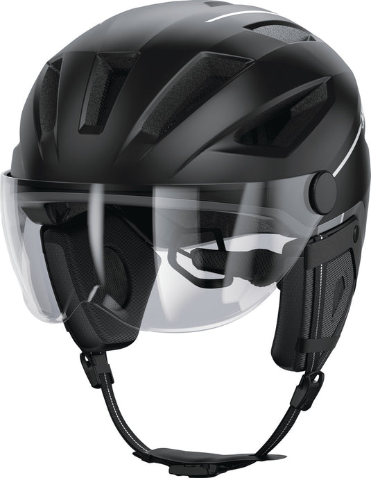 ABUS hjelm Pedelec 2.0 ACE Velvet black, Small – detaljbilde