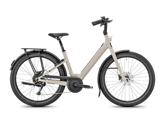 Moustache Lundi 27 Chain 360Wh i fargen Grå (Stone Grey)