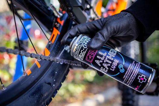 MUC-OFF E-Bike All Weather 250 ml spray lube – detaljbilde
