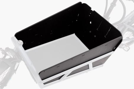 Load 75: høye innvendige sidevegger (bakplate for barneseter)