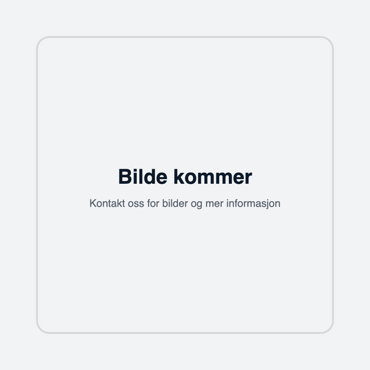 Bilde kommer – kontakt oss for bilder og mer informasjon
