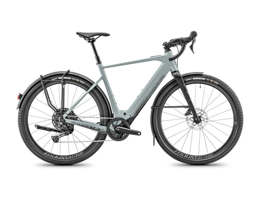 Moustache Dimanche 29.2 Dropbar EQ 400Wh 2026 i fargen Grå (Blue Grey glossy)