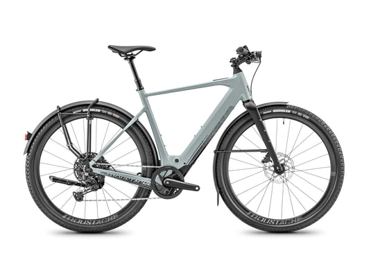 Moustache Dimanche 29.2 EQ 400Wh 2026 i fargen Grå (Blue Grey glossy)