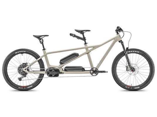 Moustache Samedi 27X2 VTT 2x545Wh 2026 i fargen Grå (Stone Grey glossy)