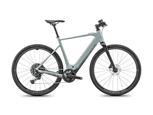 Moustache Dimanche 28.2 400Wh 2026 i fargen Grå (Blue Grey glossy)