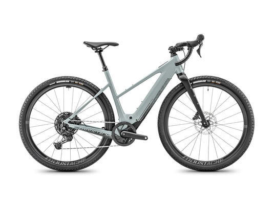 Moustache Dimanche 29.2 Dropbar 400Wh Open 2026 i fargen Grå (Blue Grey glossy)