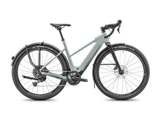 Moustache Dimanche 29.2 Dropbar EQ 400Wh Open 2026 i fargen Grå (Blue Grey glossy)