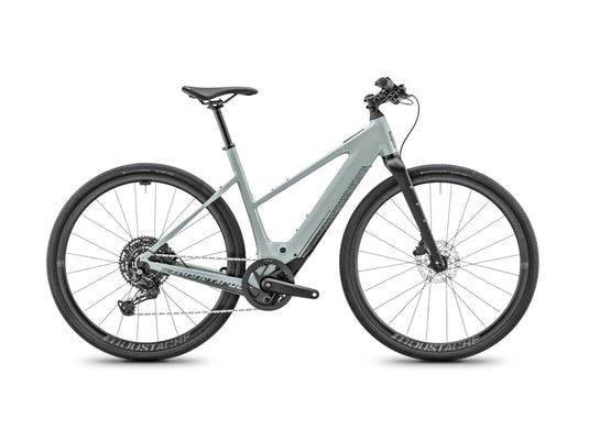 Moustache Dimanche 28.2 400Wh Open 2026 i fargen Grå (Blue Grey glossy)