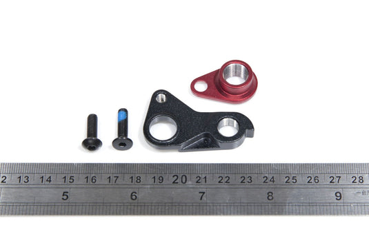 Tern GSD girøre / derailleur hanger rødt/svart