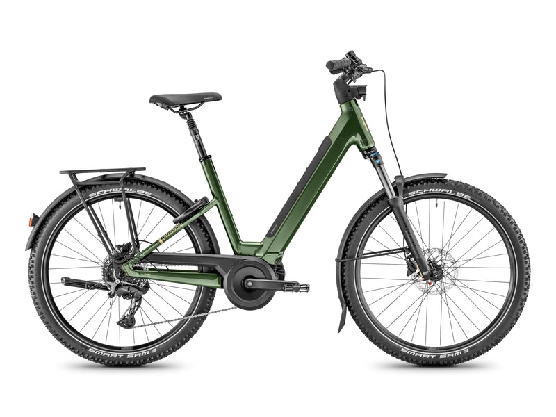 Last inn bildet i gallerivisningen, Moustache Xroad 4 600Wh Open i fargen Grønn (Green)
