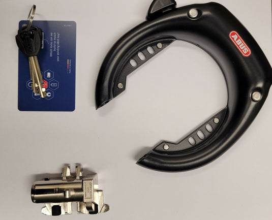 Abus 5755L + 1x batterilås ramme Smart System