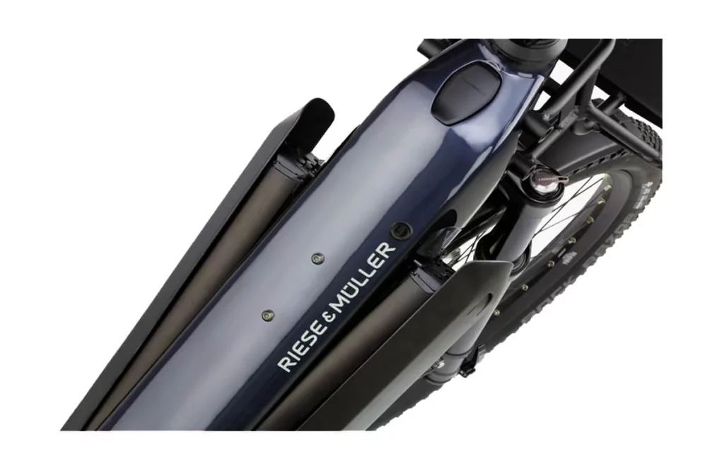 Riese & Müller Homage med Bosch DualBattery – to batterier montert på rammen