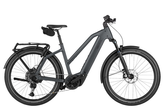 Riese & Müller Charger5 Mixte Touring Core elsykkel med lavt innsteg, Bosch-motor og 600 Wh batteri
