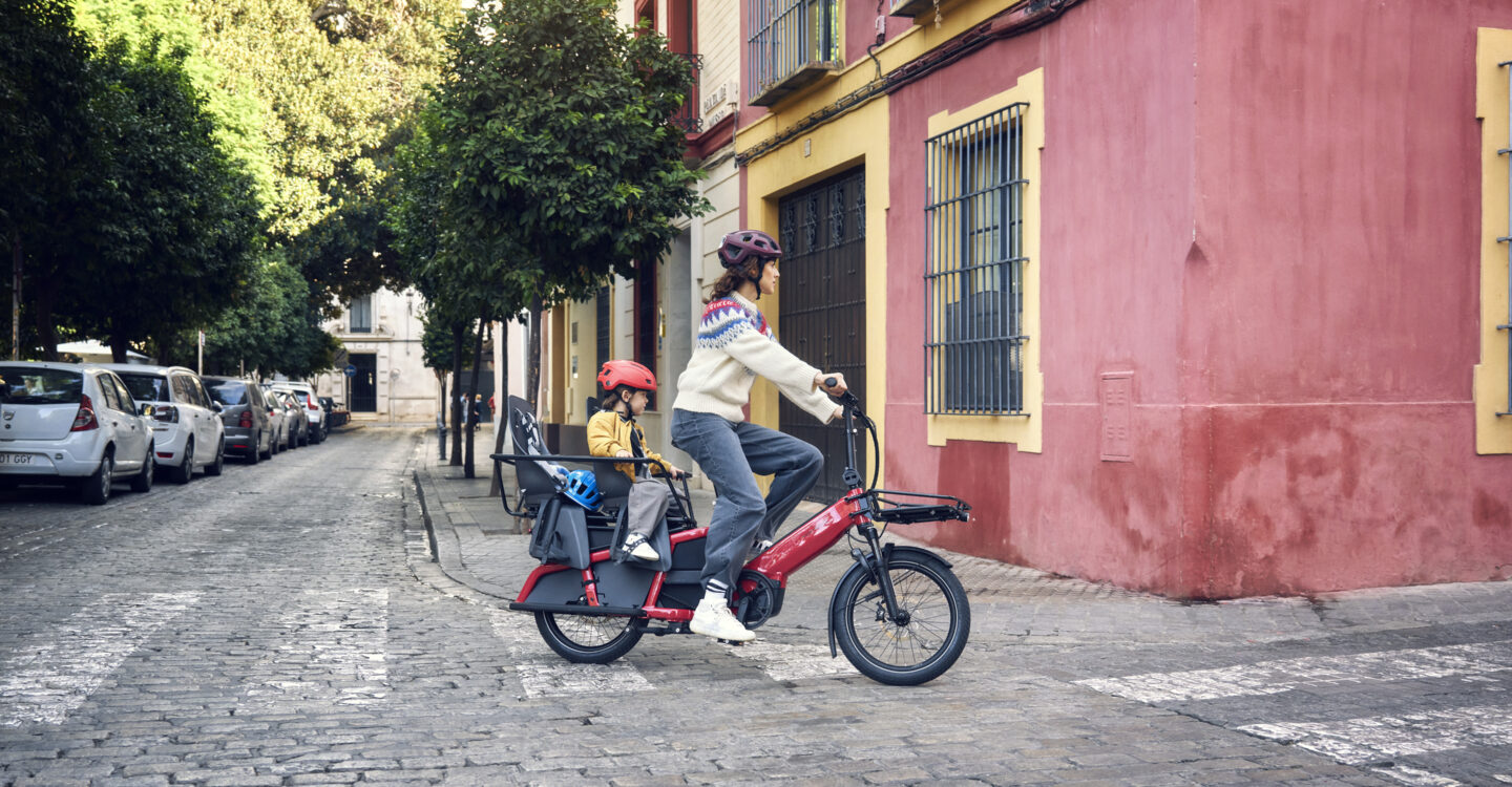 Lastesykkel transportsykkel familiesykkel damesykkel